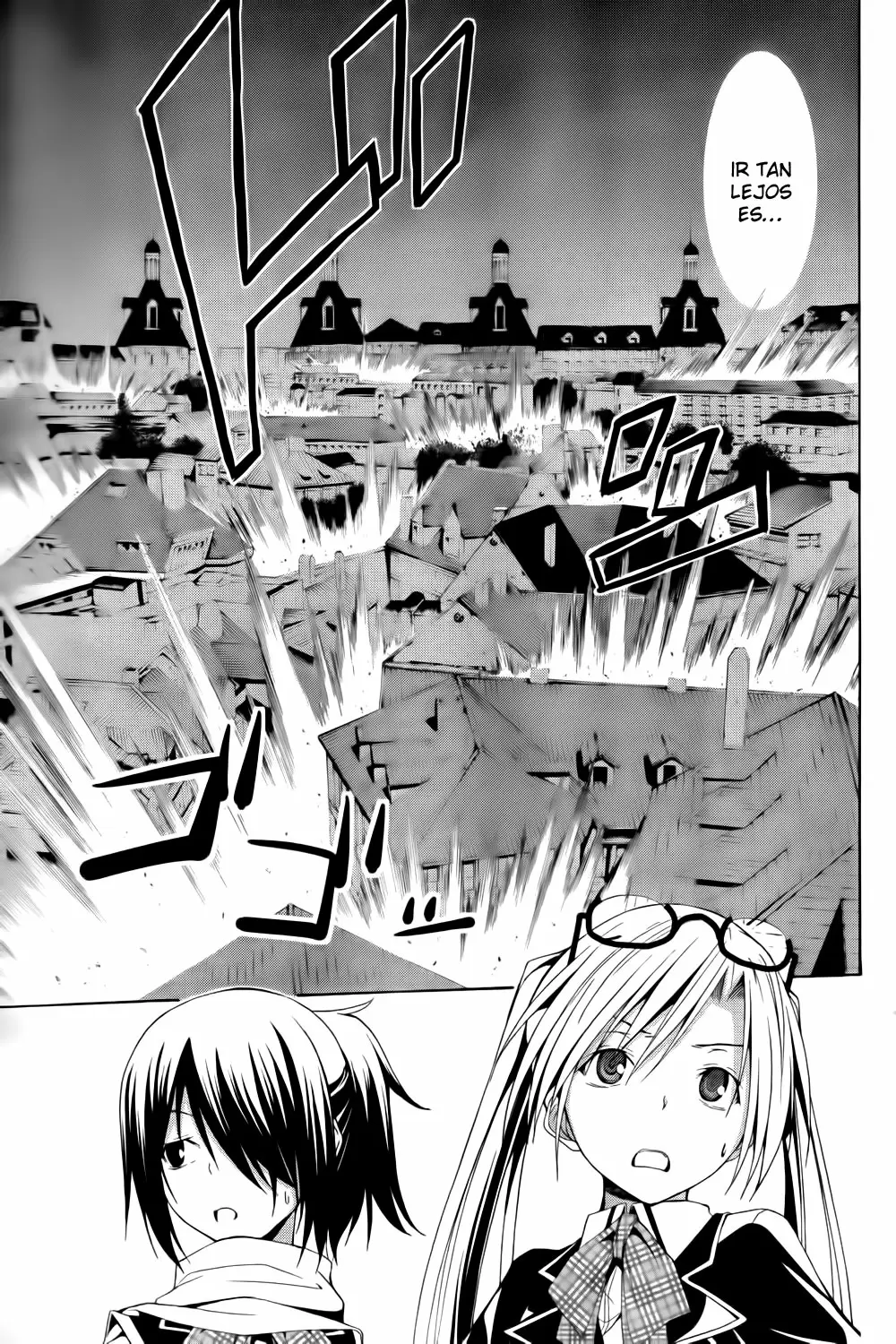 Trinity Seven capítulo 3, página 28