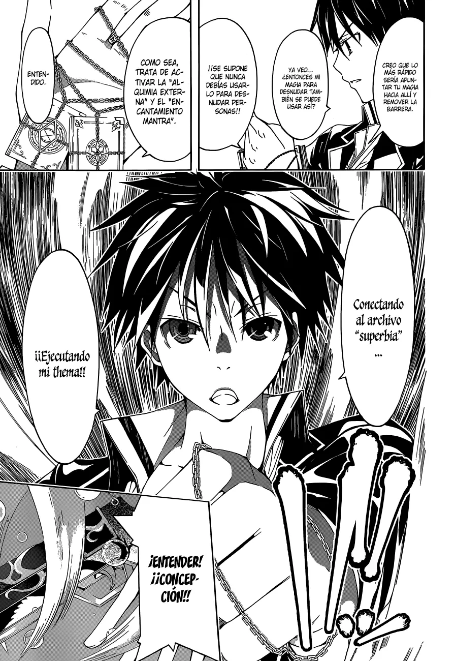 Trinity Seven capítulo 30, página 23