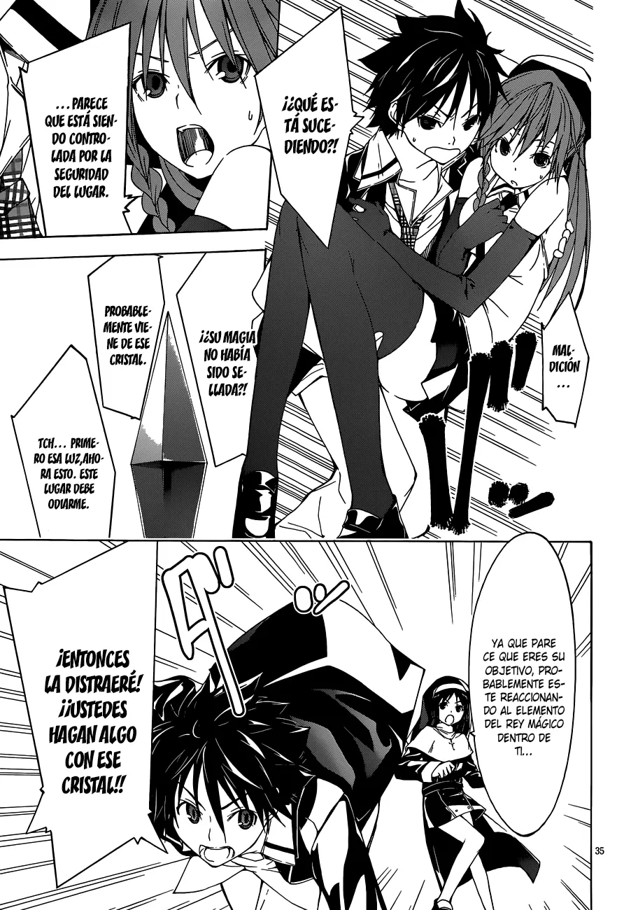 Trinity Seven capítulo 30, página 34