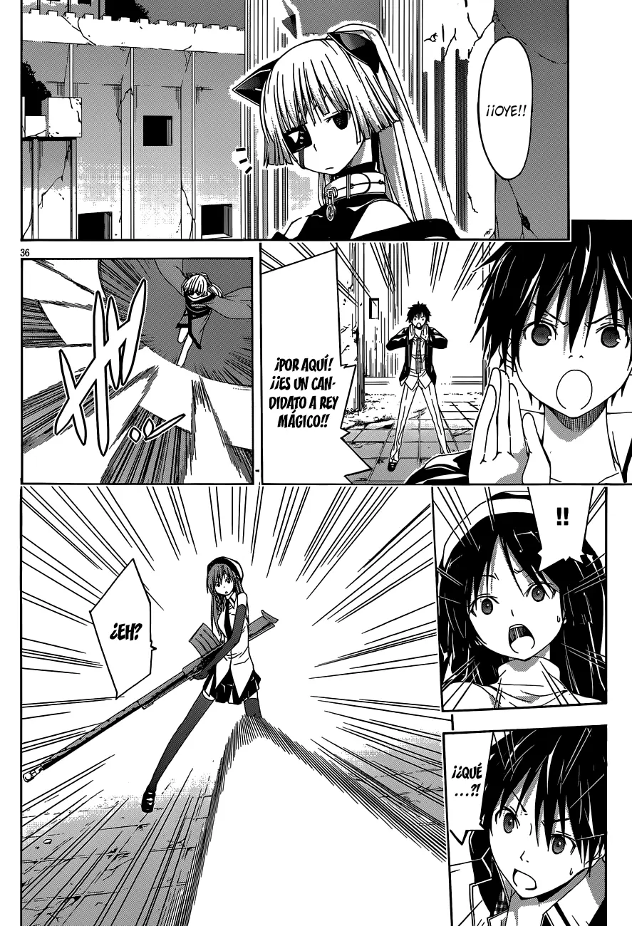 Trinity Seven capítulo 30, página 35