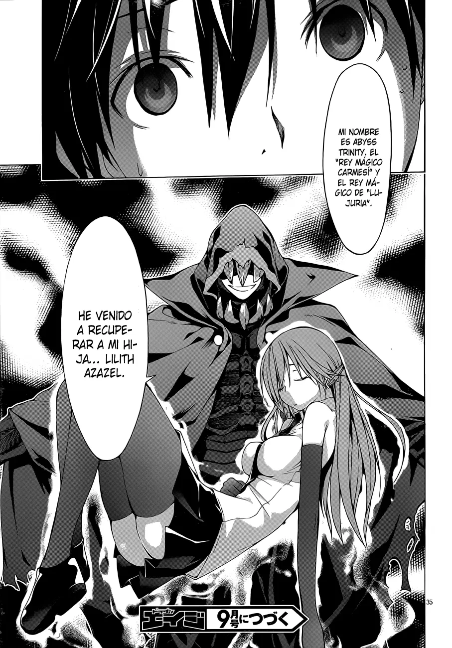 Trinity Seven capítulo 31, página 35