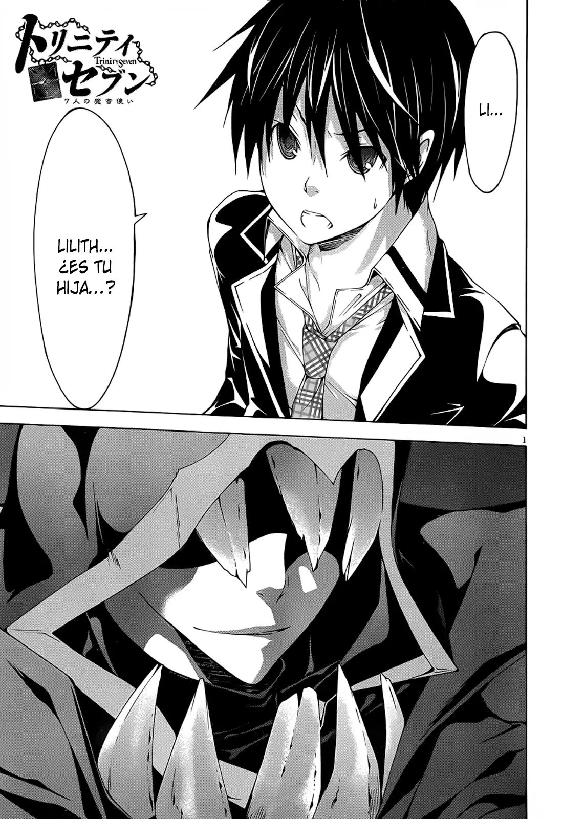 Trinity Seven capítulo 32, página 3