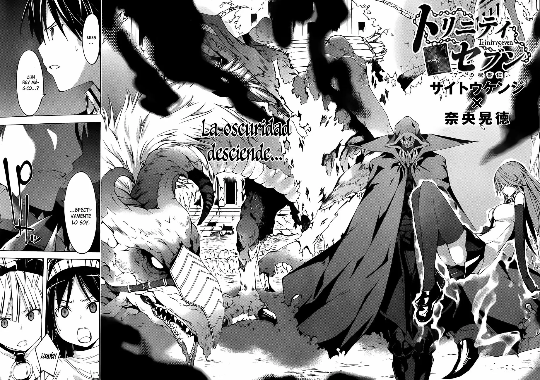 Trinity Seven capítulo 32, página 4