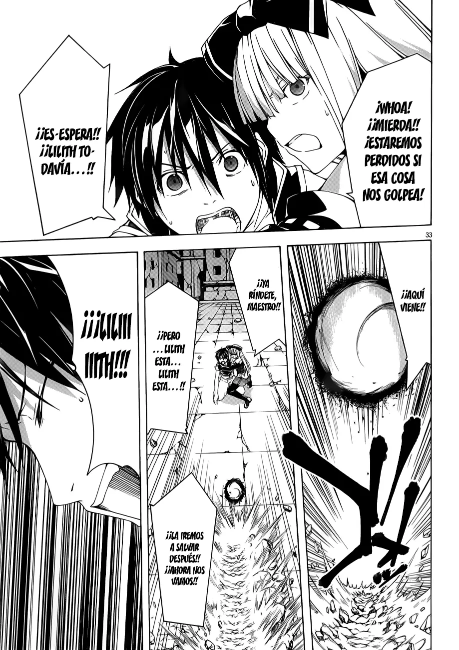 Trinity Seven capítulo 32, página 33
