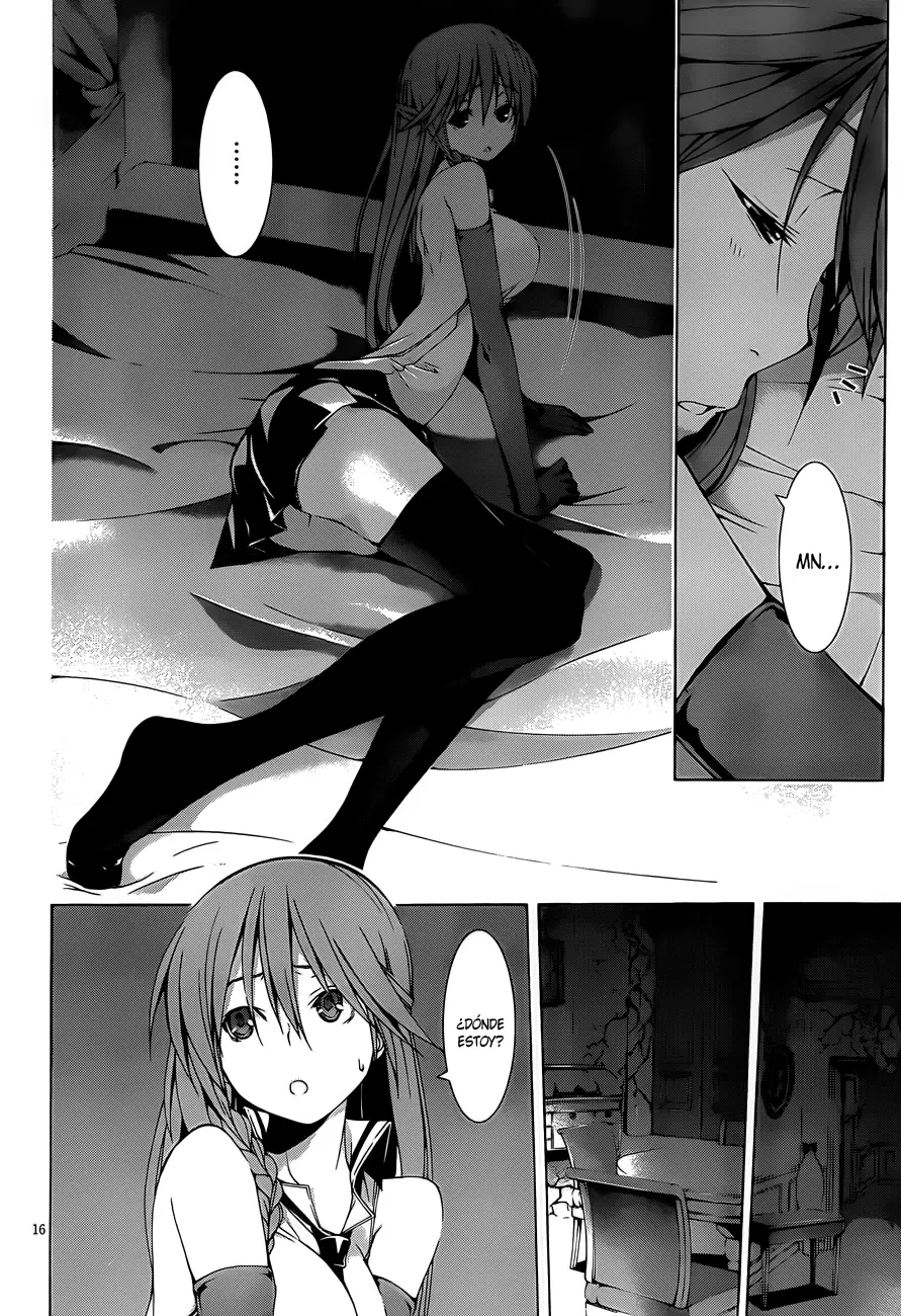 Trinity Seven capítulo 33, página 16