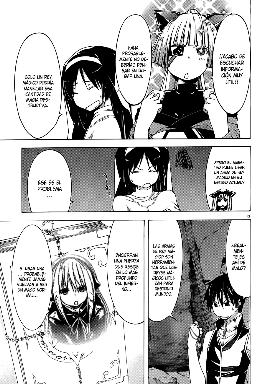 Trinity Seven capítulo 33, página 27