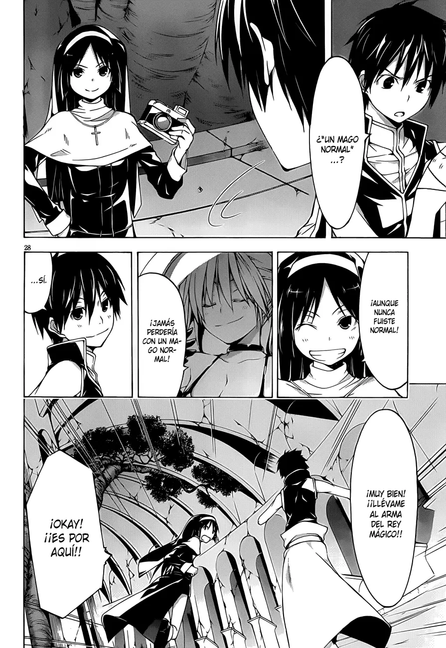 Trinity Seven capítulo 33, página 28