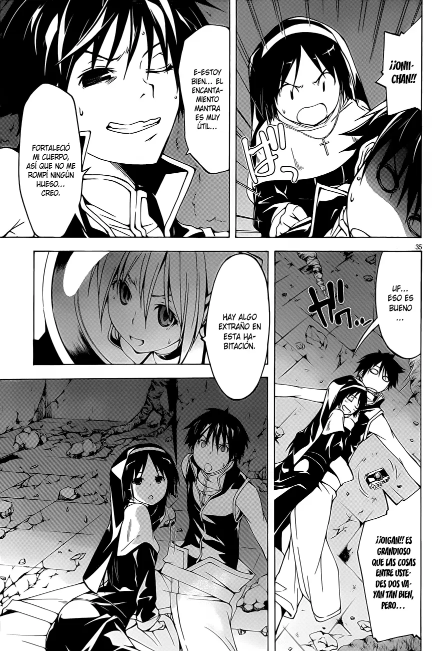 Trinity Seven capítulo 33, página 35