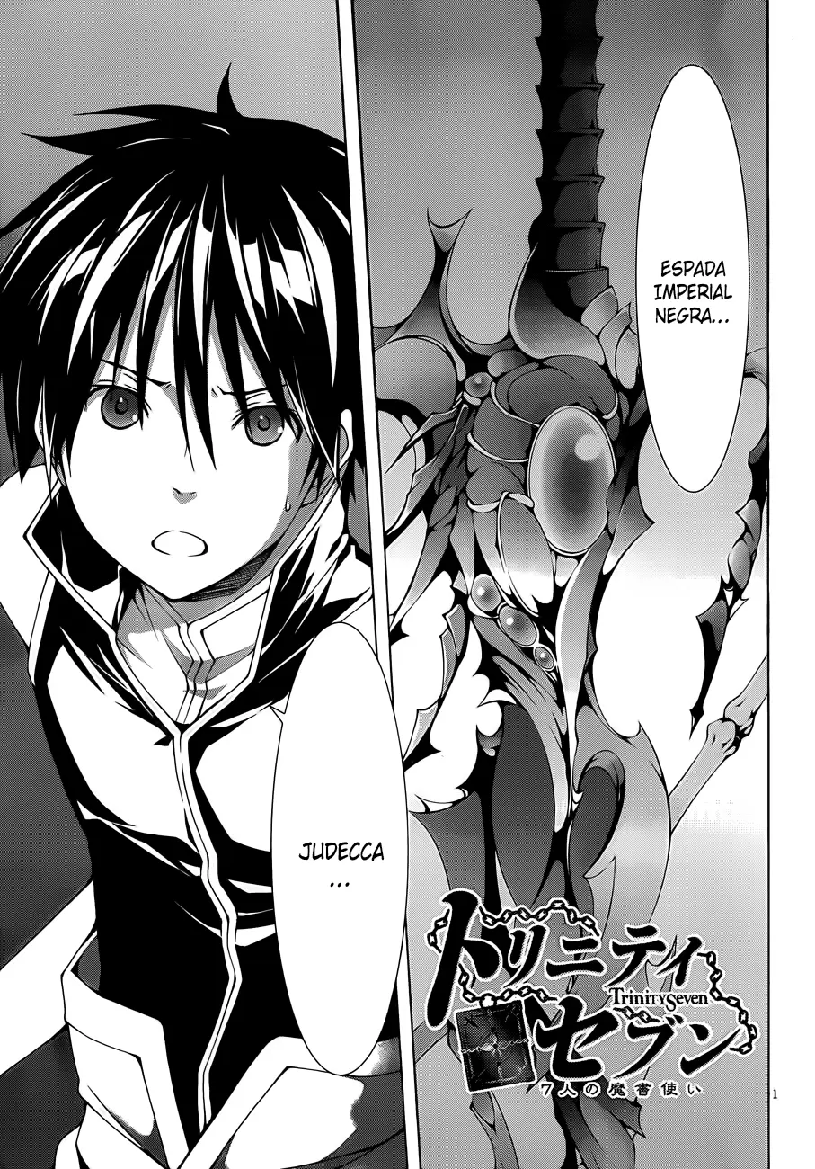 Trinity Seven capítulo 34, página 1