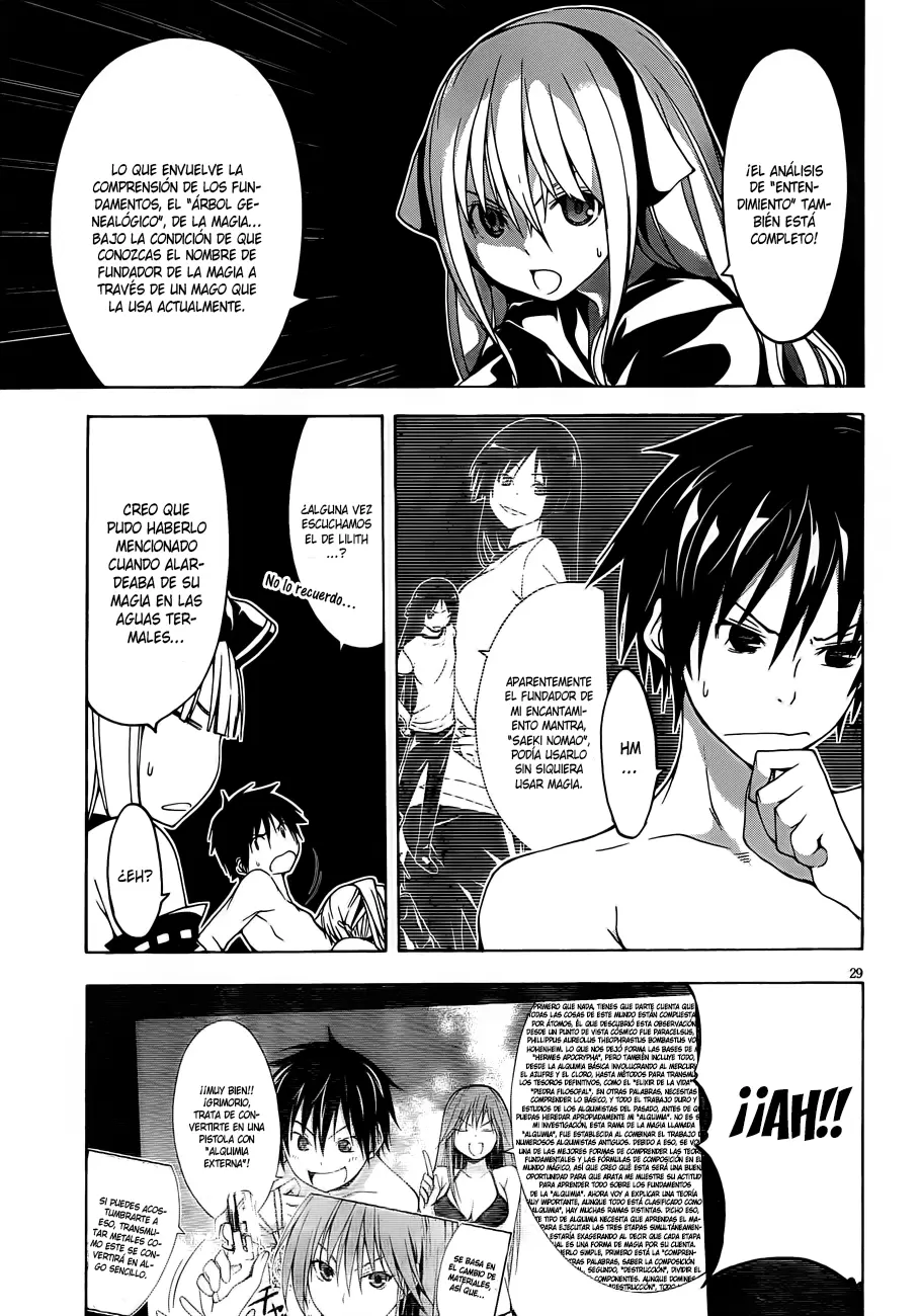 Trinity Seven capítulo 34, página 27