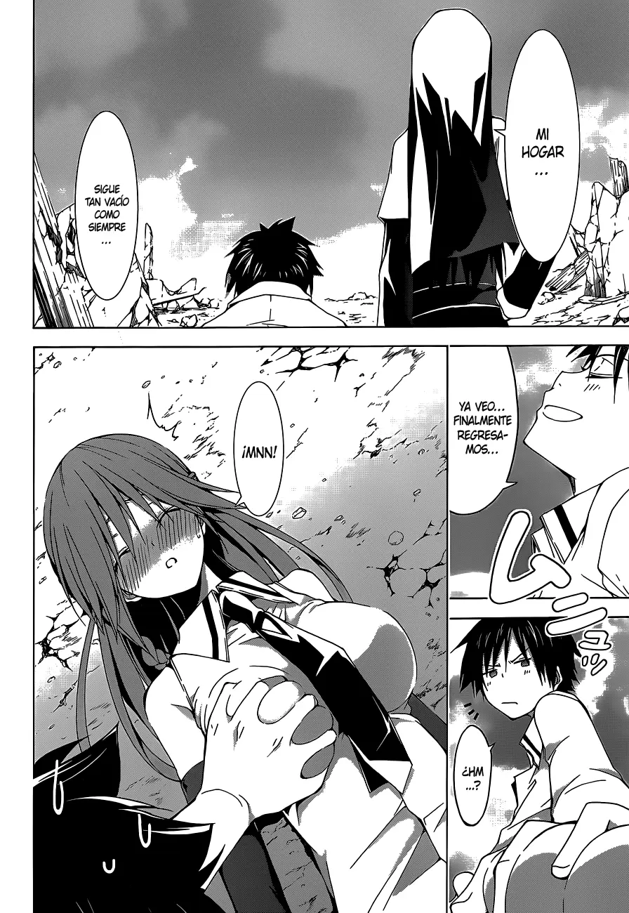 Trinity Seven capítulo 37, página 17