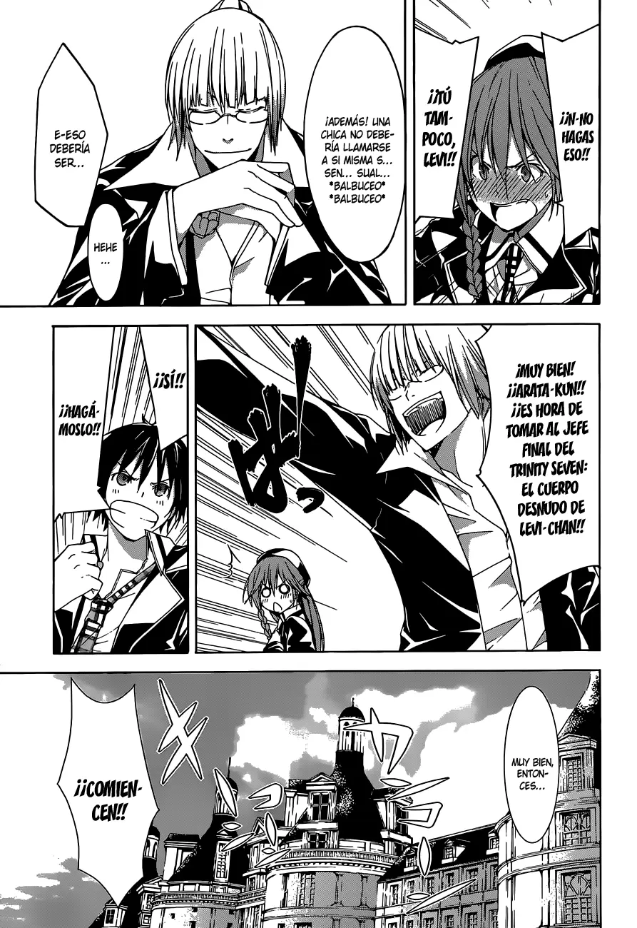 Trinity Seven capítulo 38, página 11