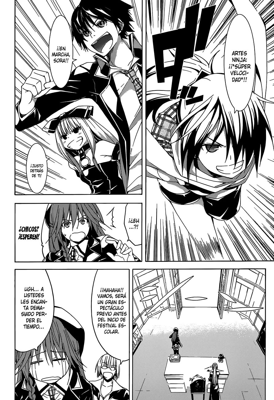 Trinity Seven capítulo 38, página 12