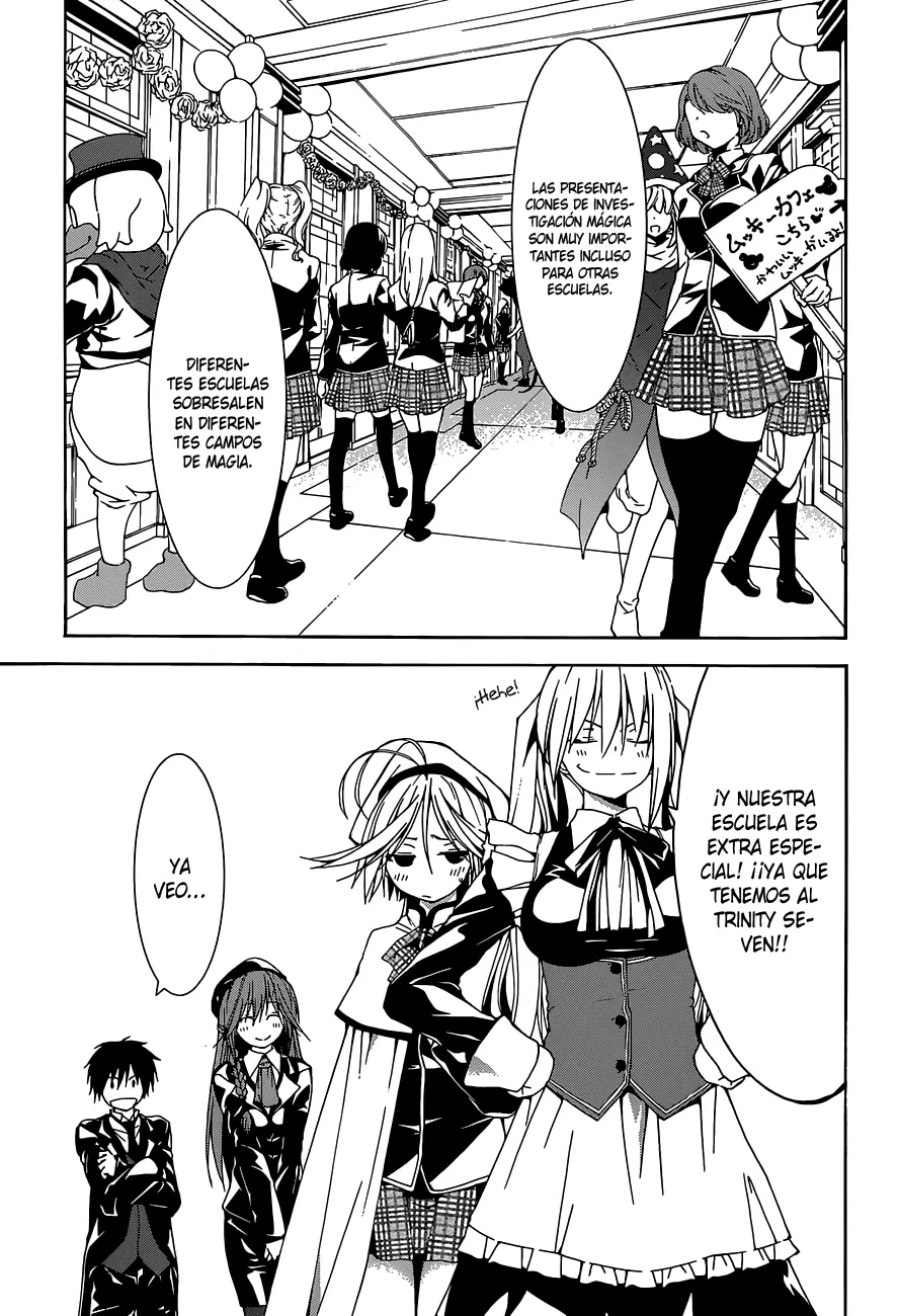 Trinity Seven capítulo 39, página 7