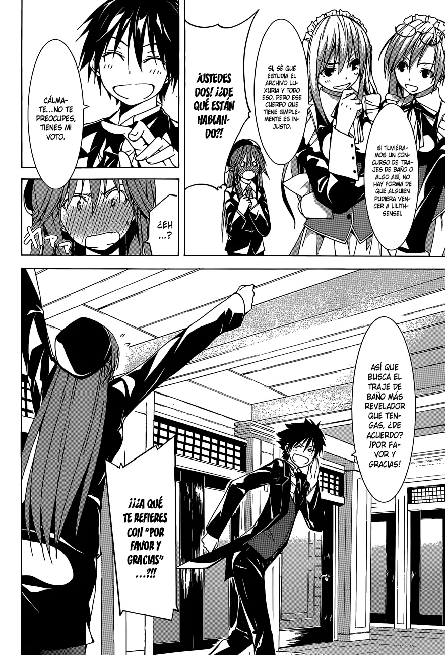 Trinity Seven capítulo 39, página 12