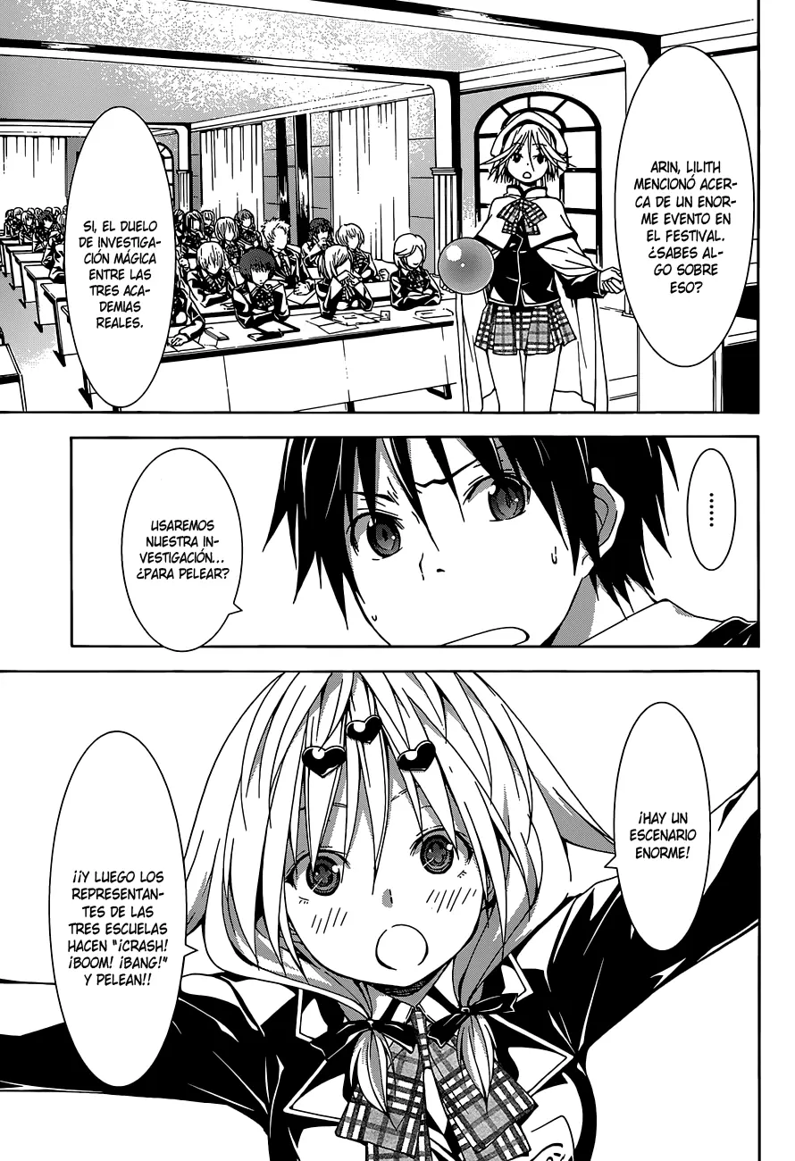 Trinity Seven capítulo 39, página 19