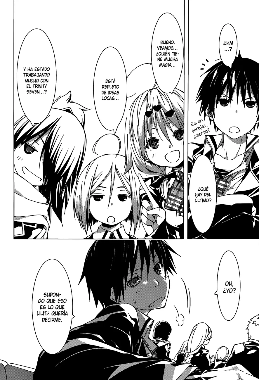 Trinity Seven capítulo 39, página 24