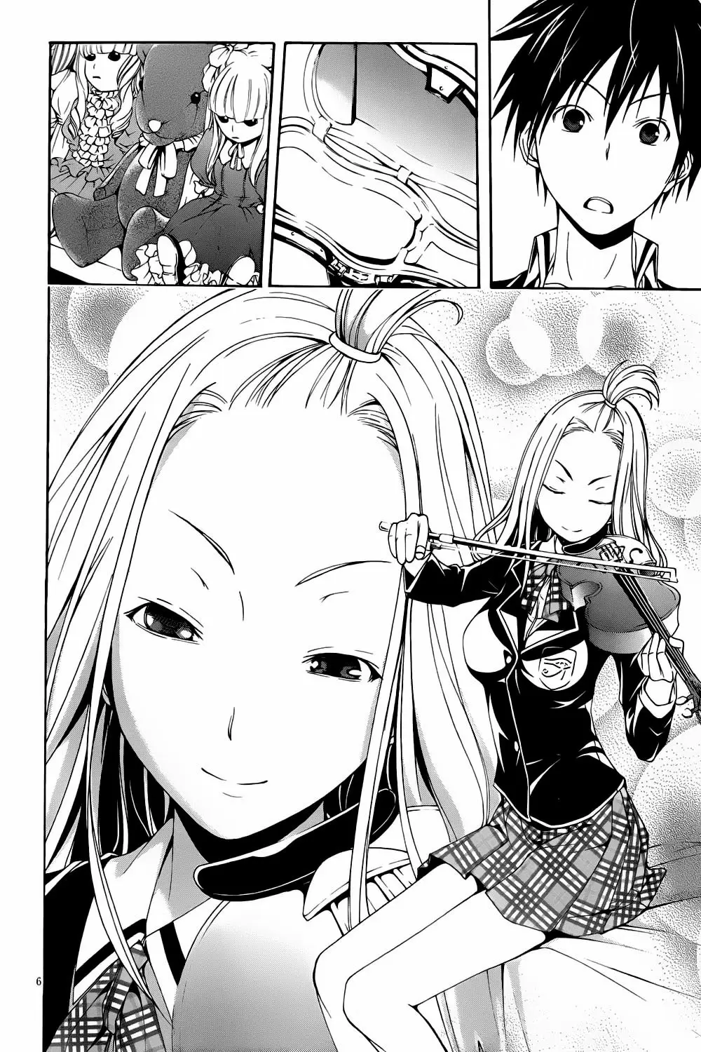 Trinity Seven capítulo 4, página 9