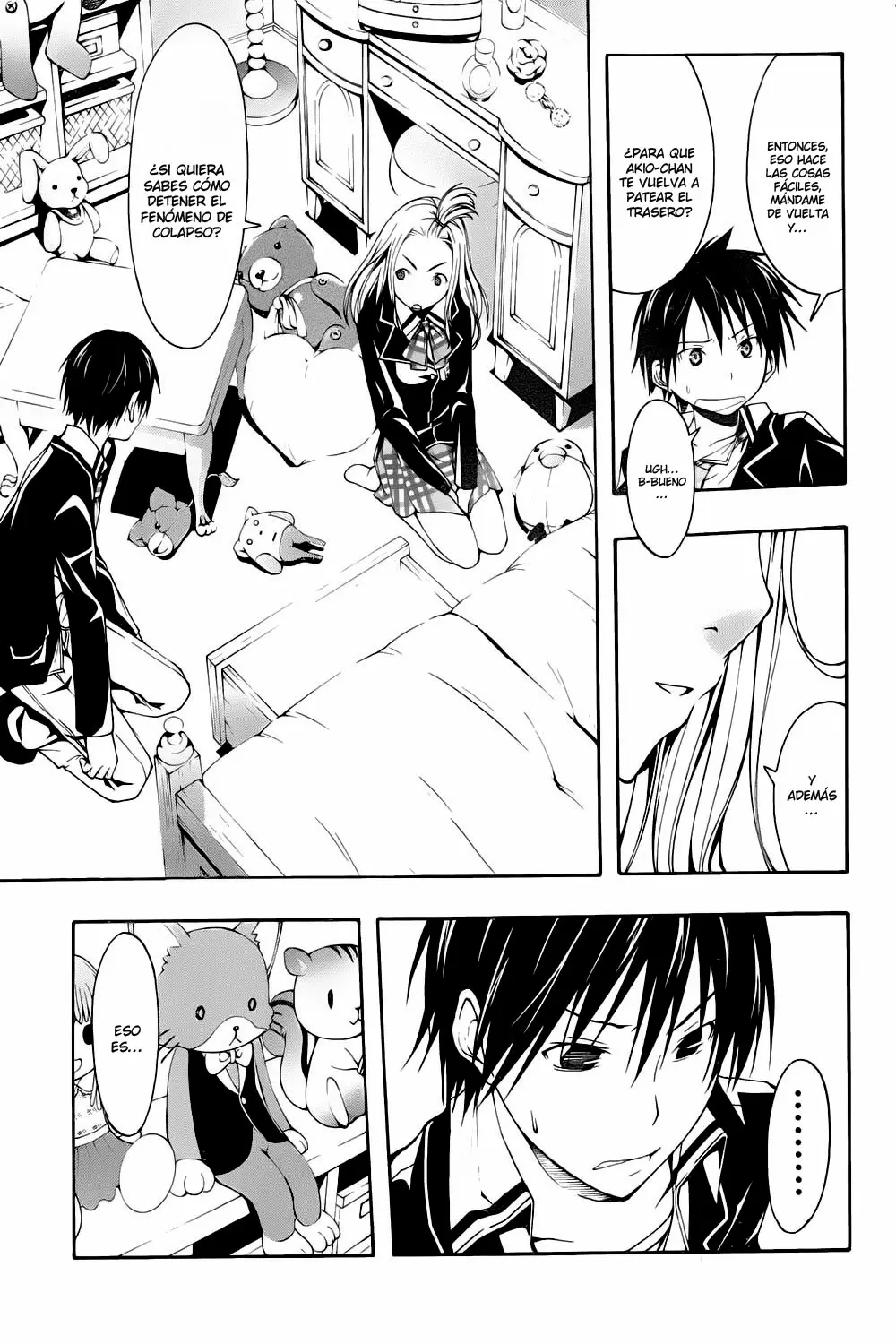 Trinity Seven capítulo 4, página 12