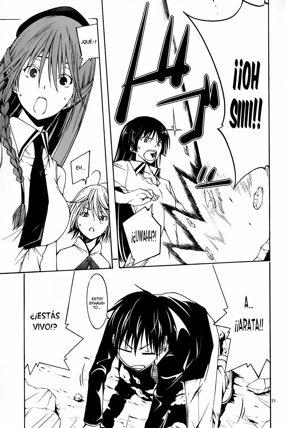 Trinity Seven capítulo 4, página 22