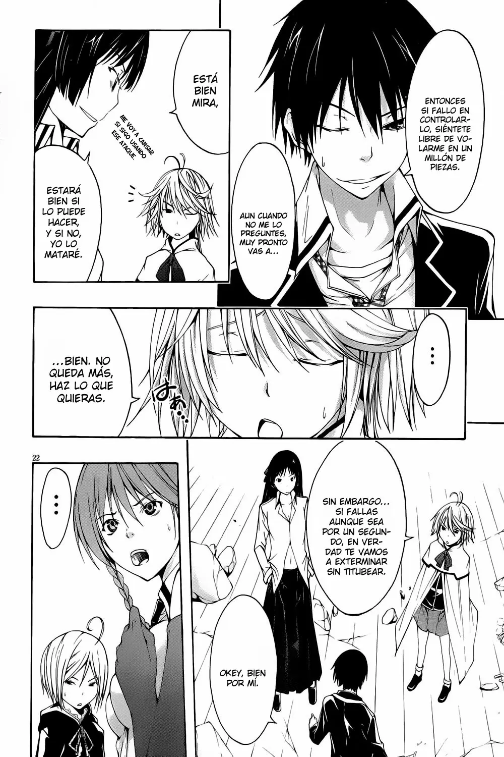 Trinity Seven capítulo 4, página 25