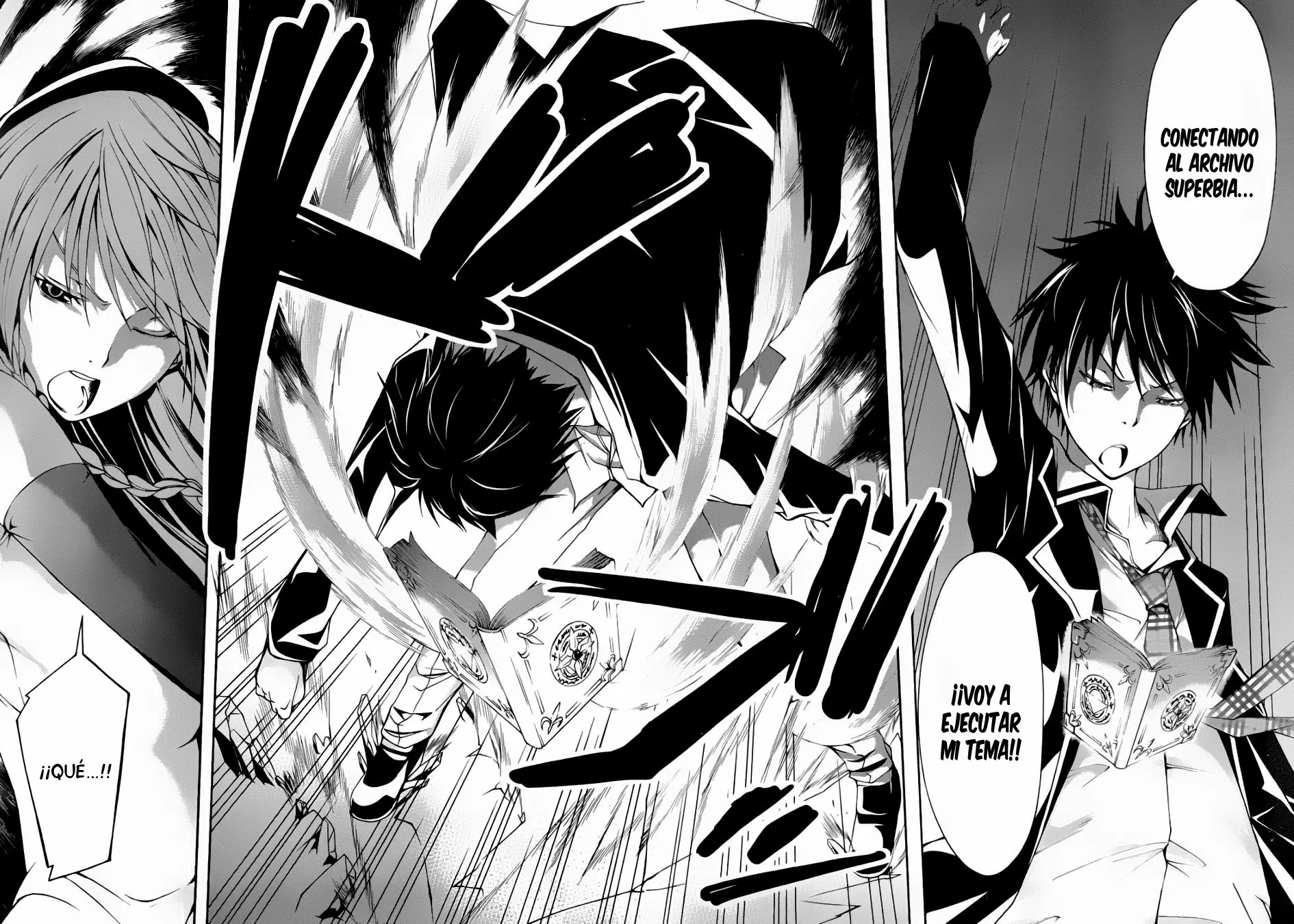 Trinity Seven capítulo 4, página 29