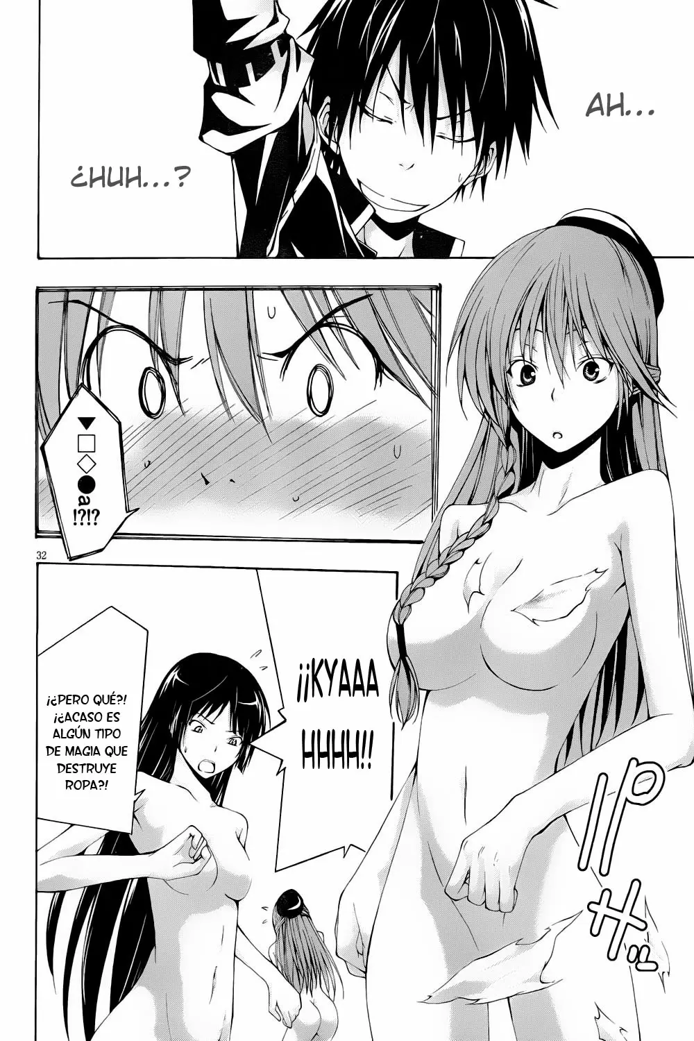 Trinity Seven capítulo 4, página 33
