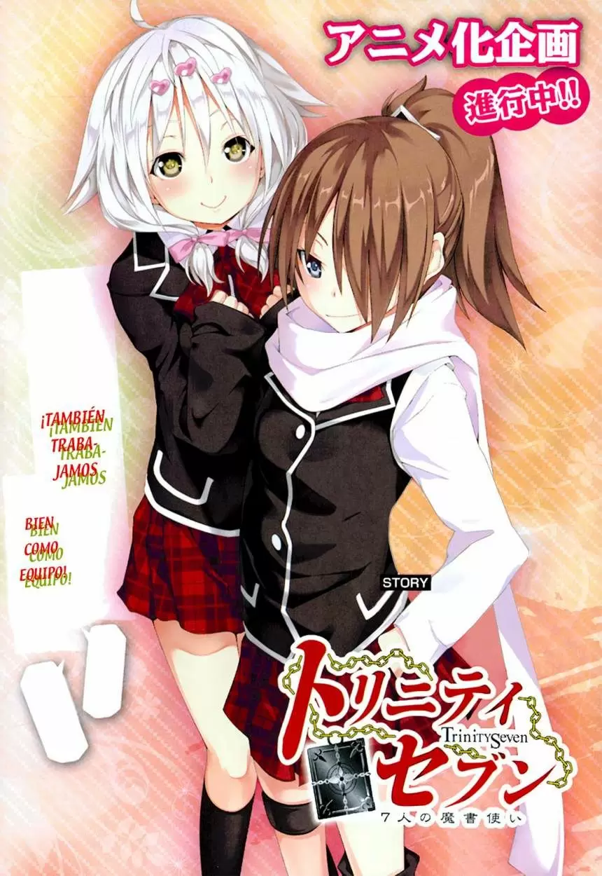 Trinity Seven capítulo 40, página 2
