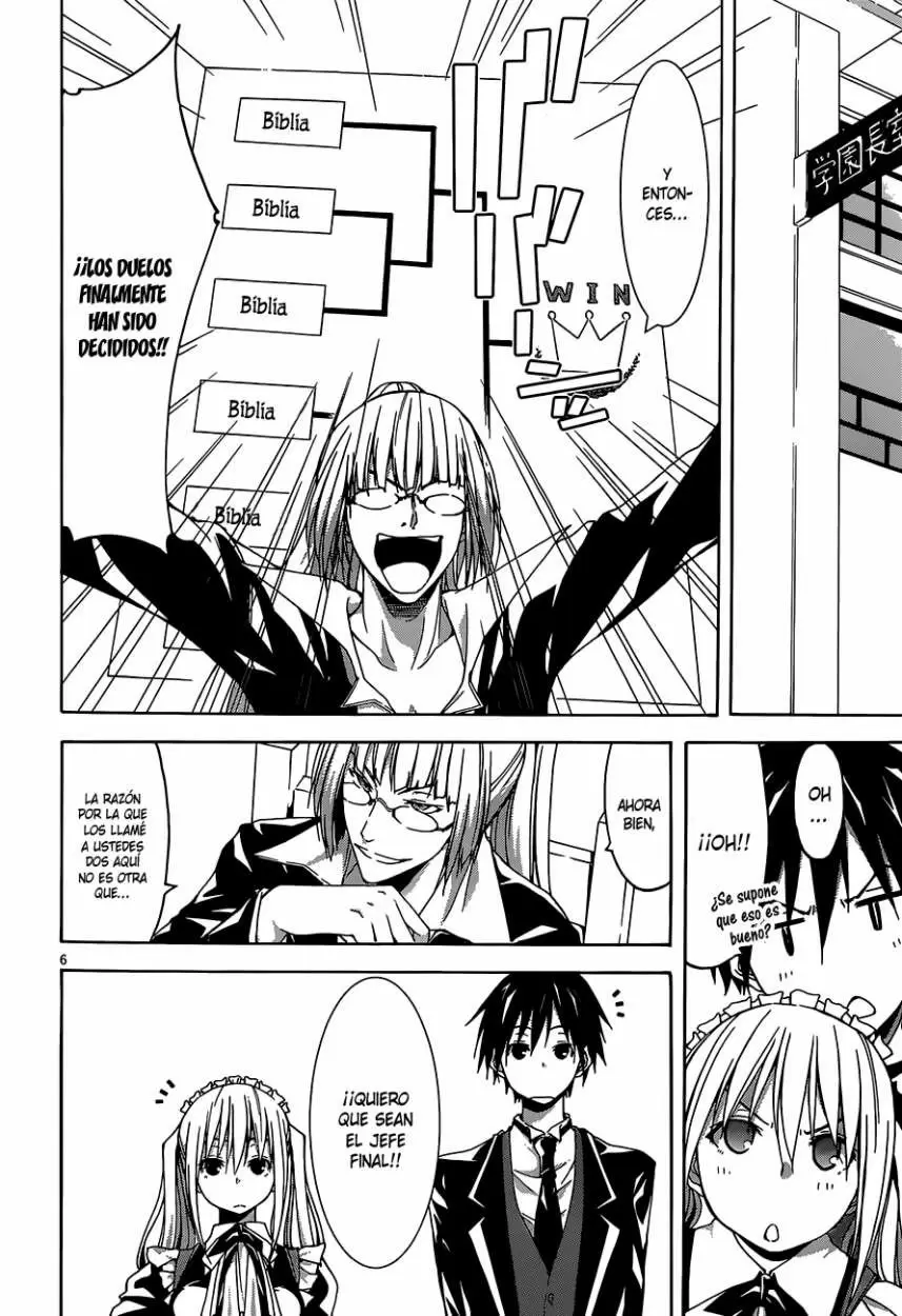 Trinity Seven capítulo 40, página 9