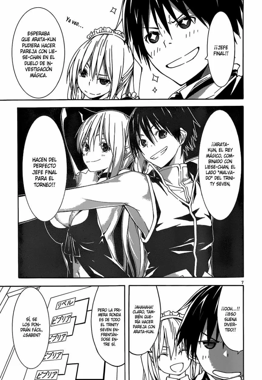 Trinity Seven capítulo 40, página 10