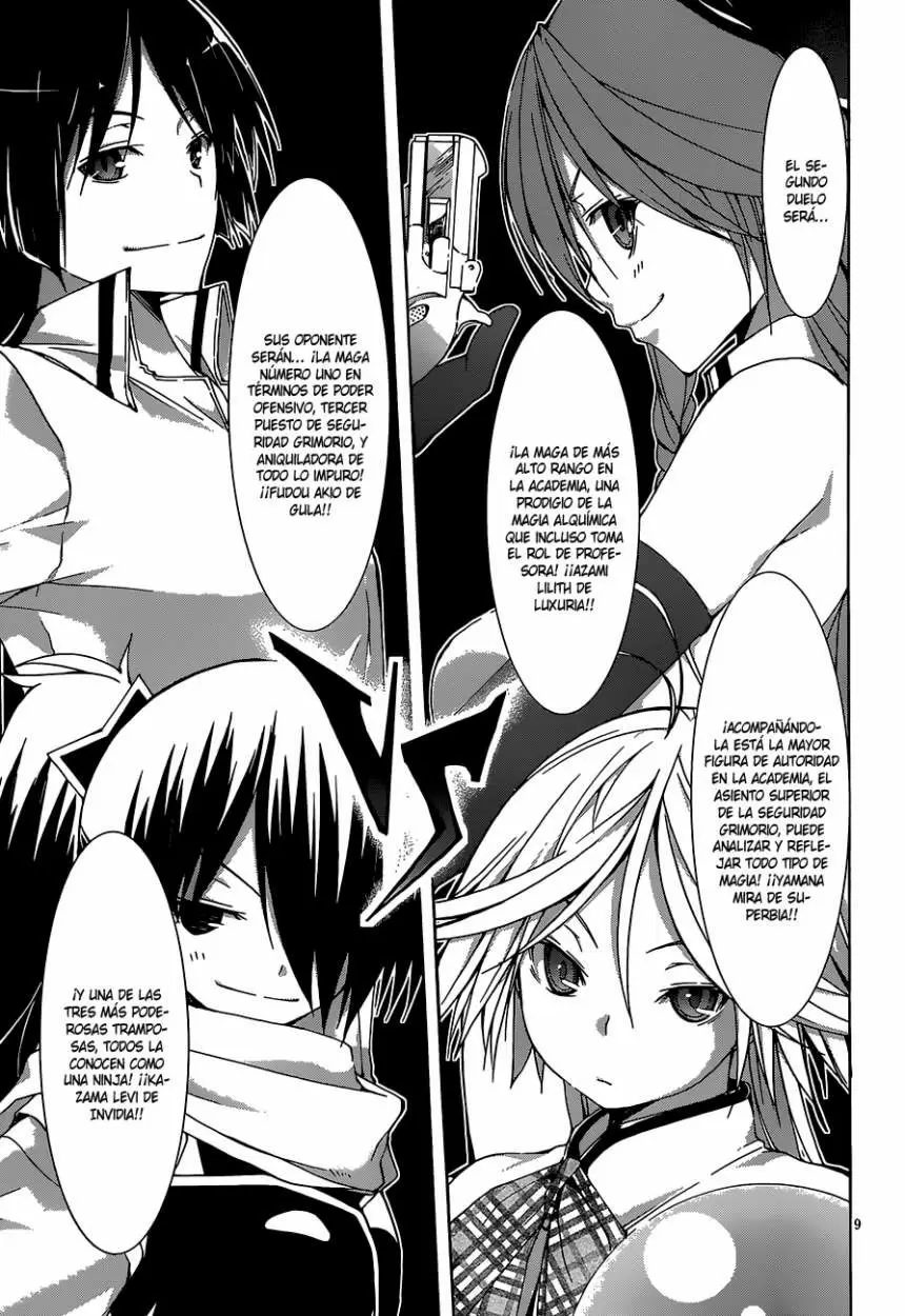 Trinity Seven capítulo 40, página 13