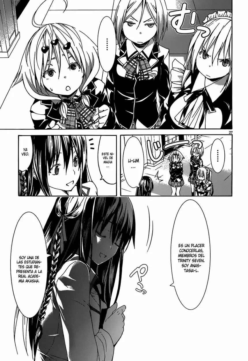 Trinity Seven capítulo 40, página 32
