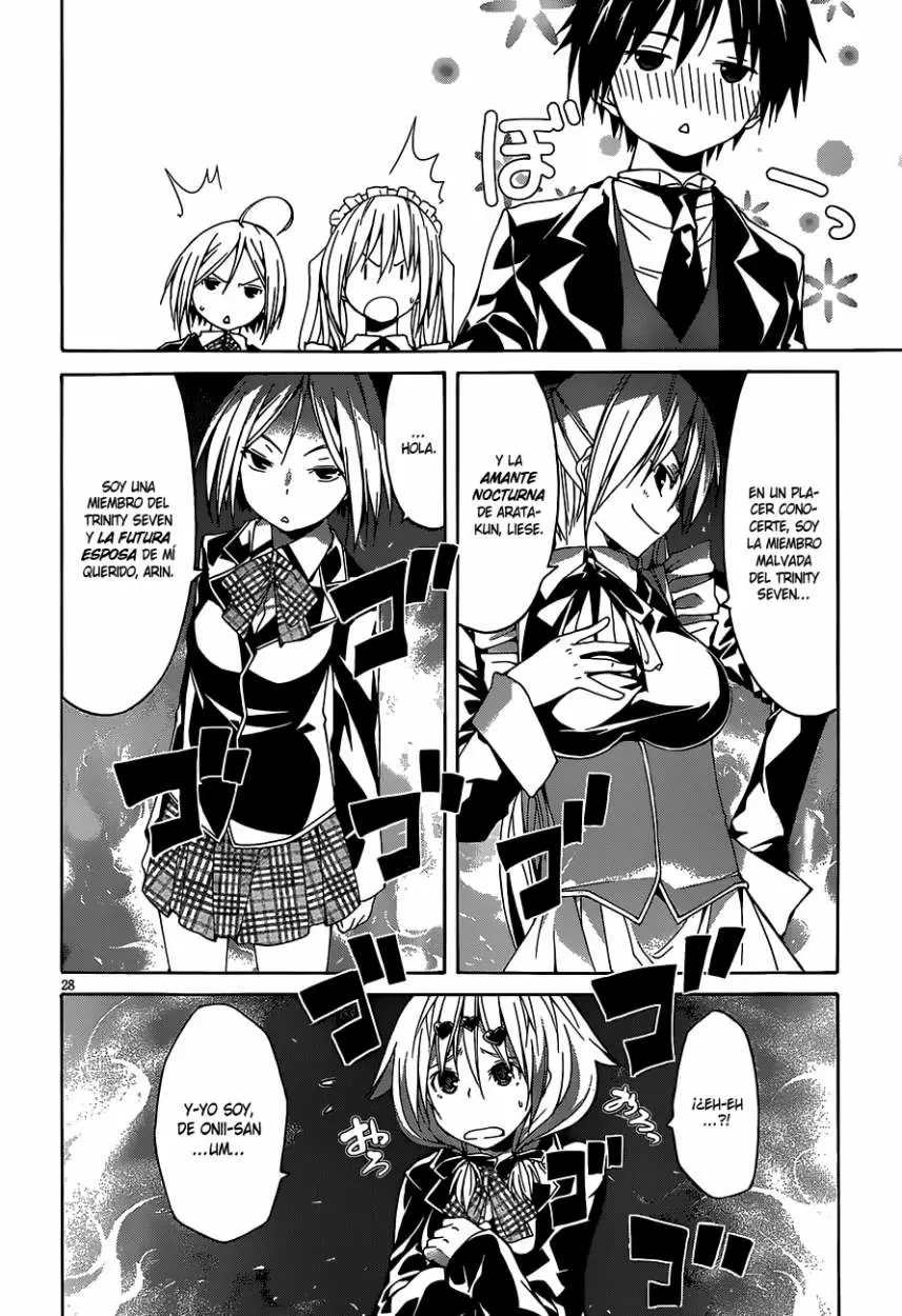 Trinity Seven capítulo 40, página 33