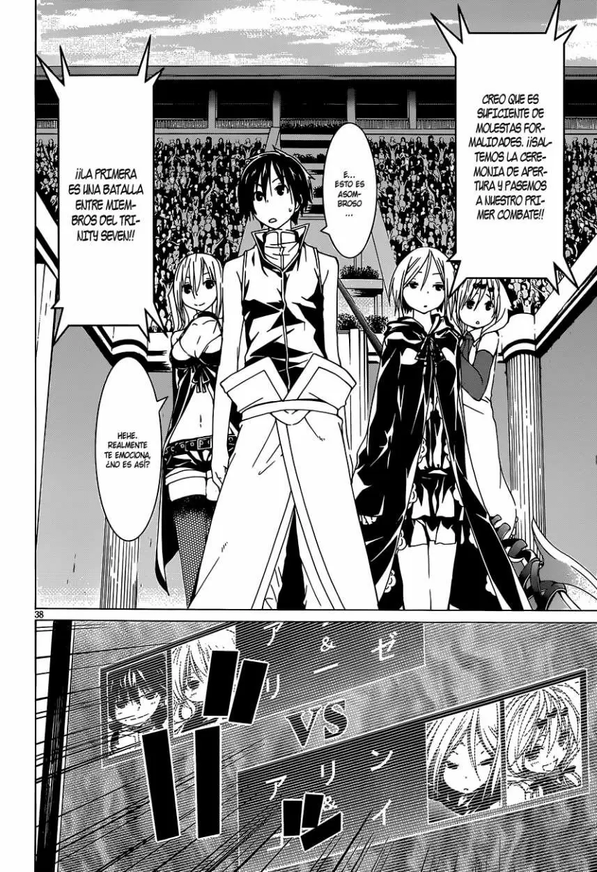 Trinity Seven capítulo 40, página 43
