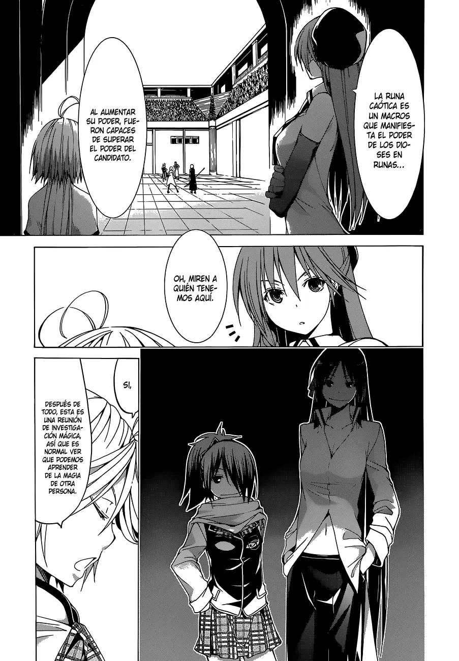 Trinity Seven capítulo 41, página 12