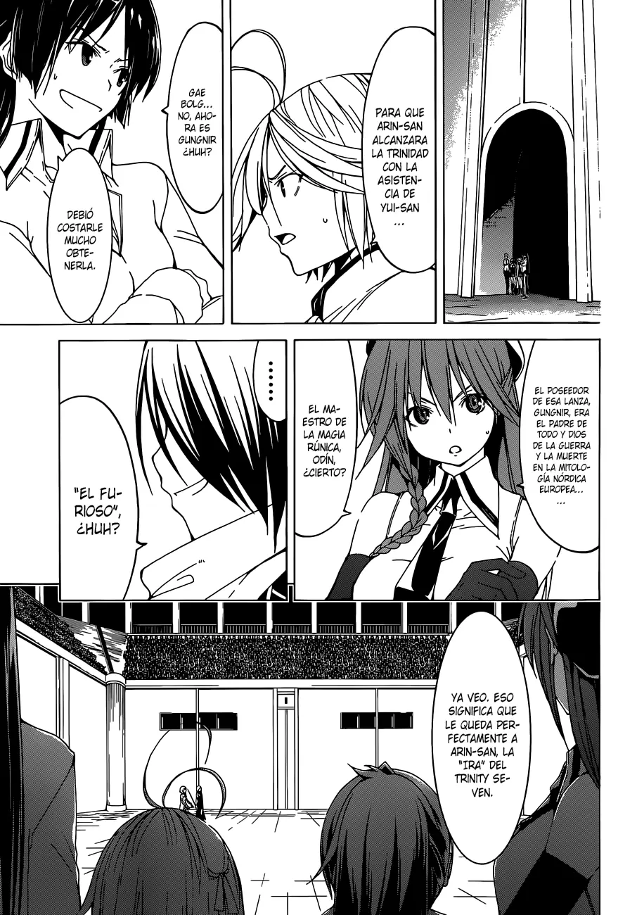 Trinity Seven capítulo 42, página 14