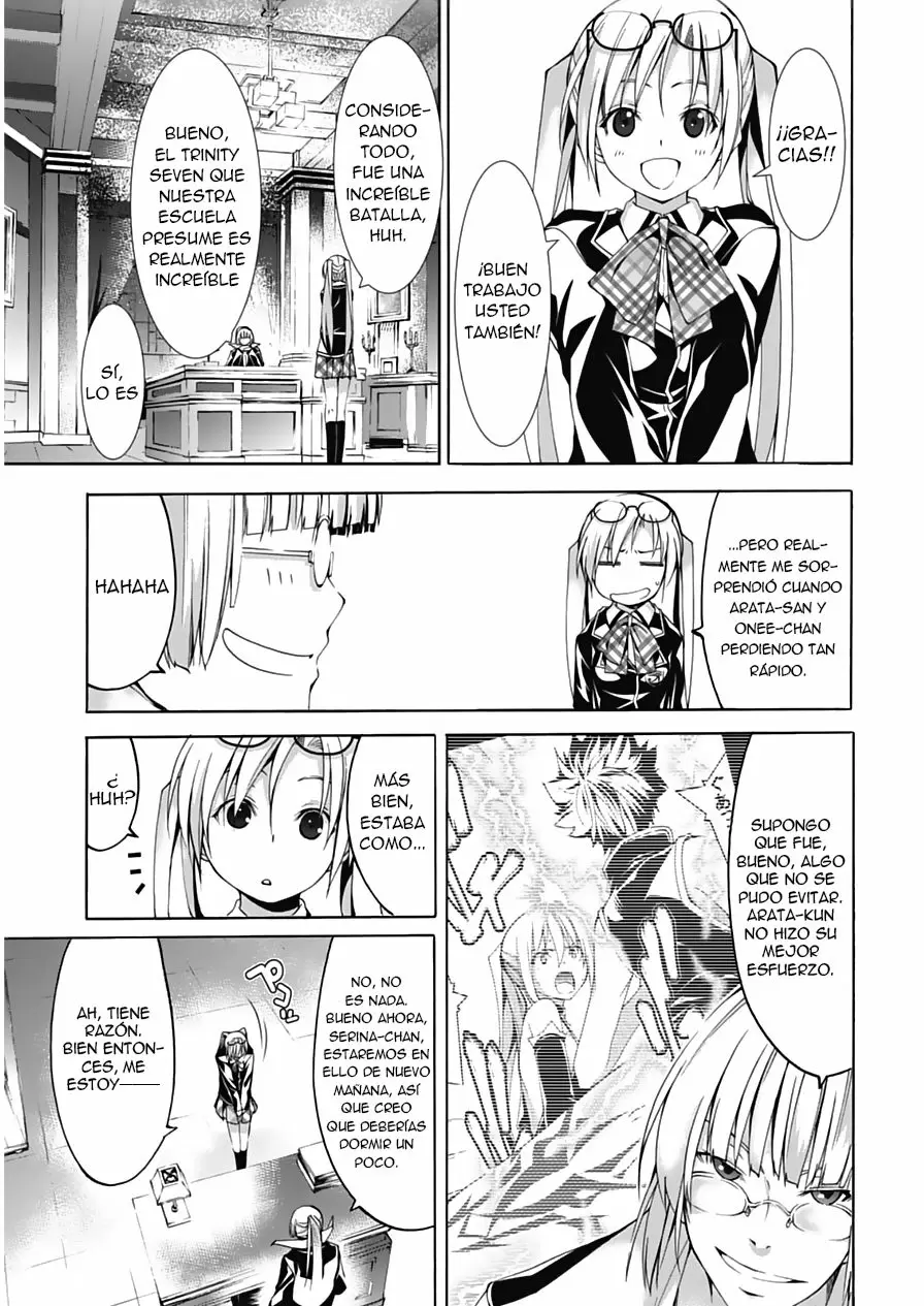 Trinity Seven capítulo 45, página 3