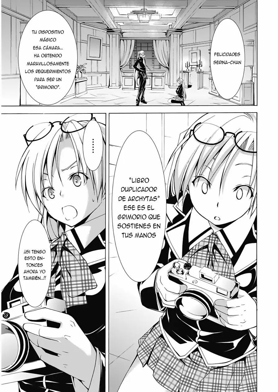 Trinity Seven capítulo 46, página 21