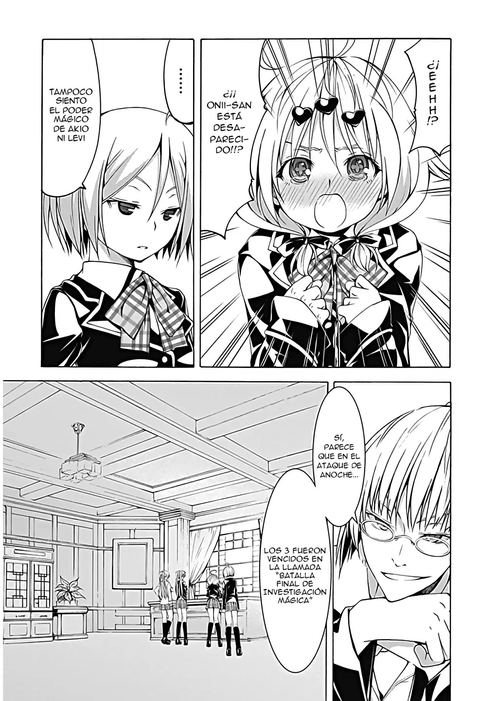 Trinity Seven capítulo 49, página 6