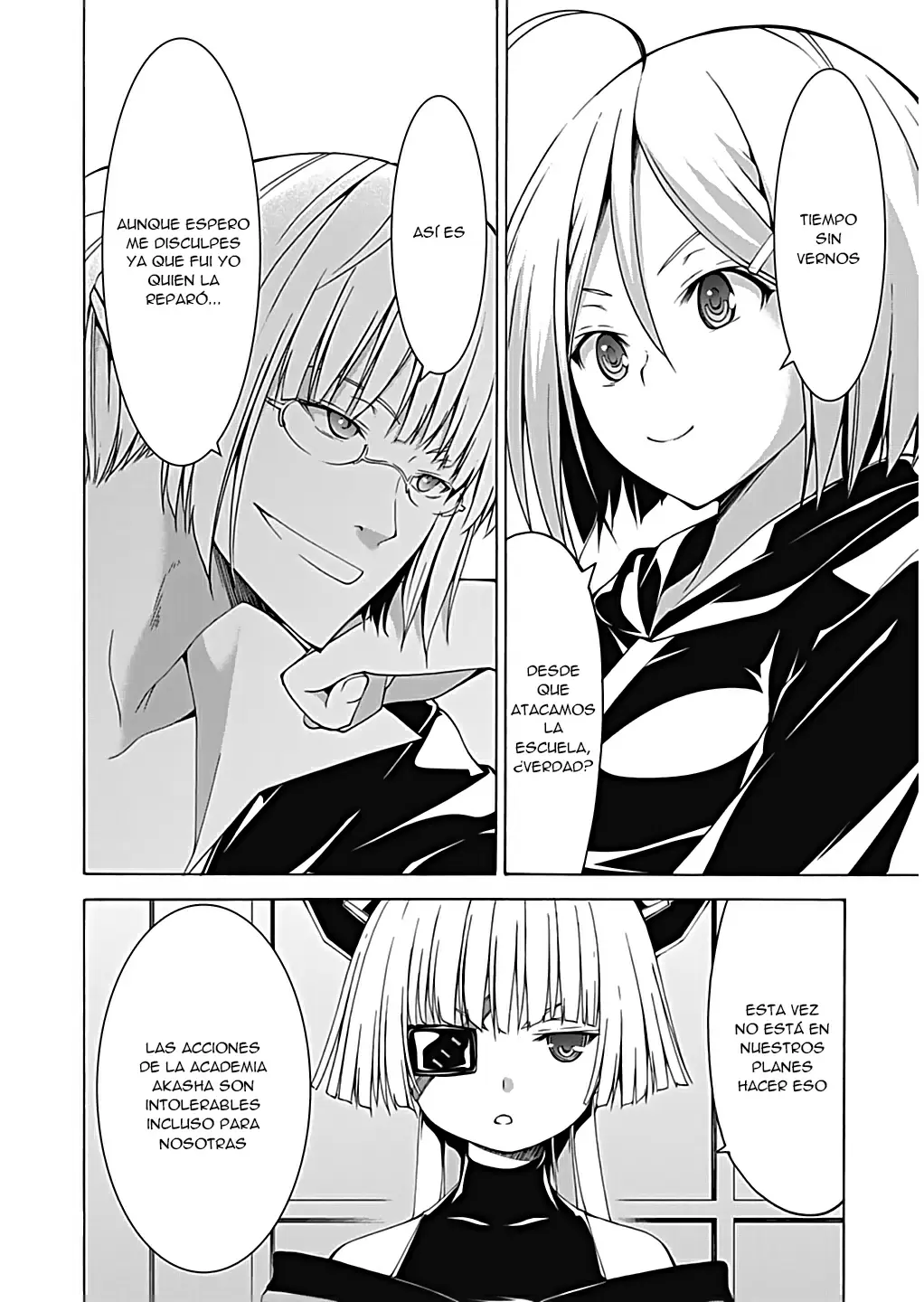 Trinity Seven capítulo 49, página 9