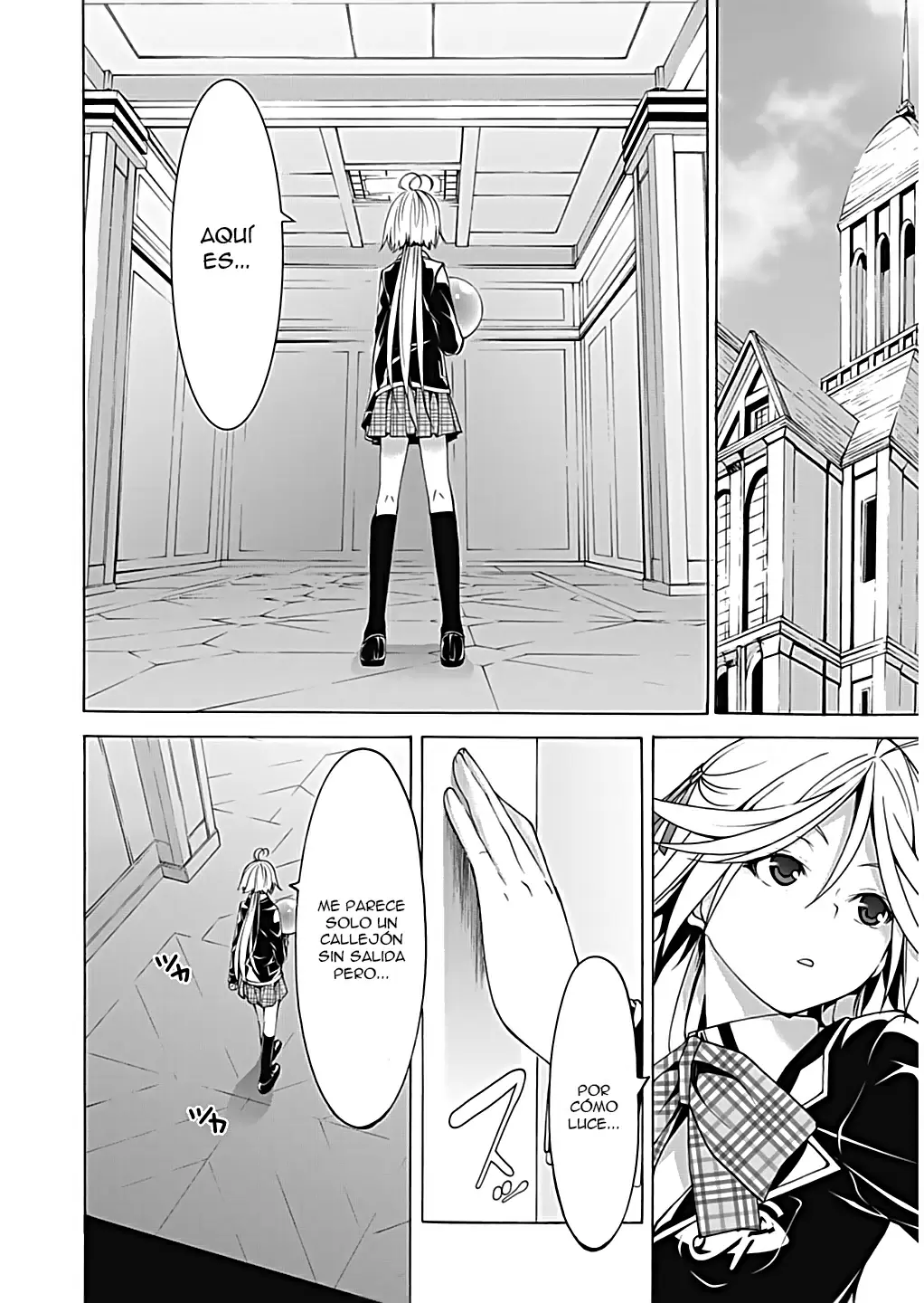 Trinity Seven capítulo 49, página 15