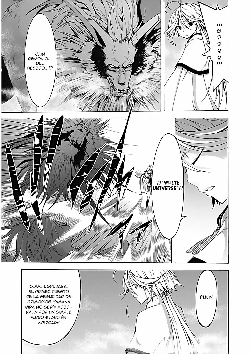 Trinity Seven capítulo 49, página 19