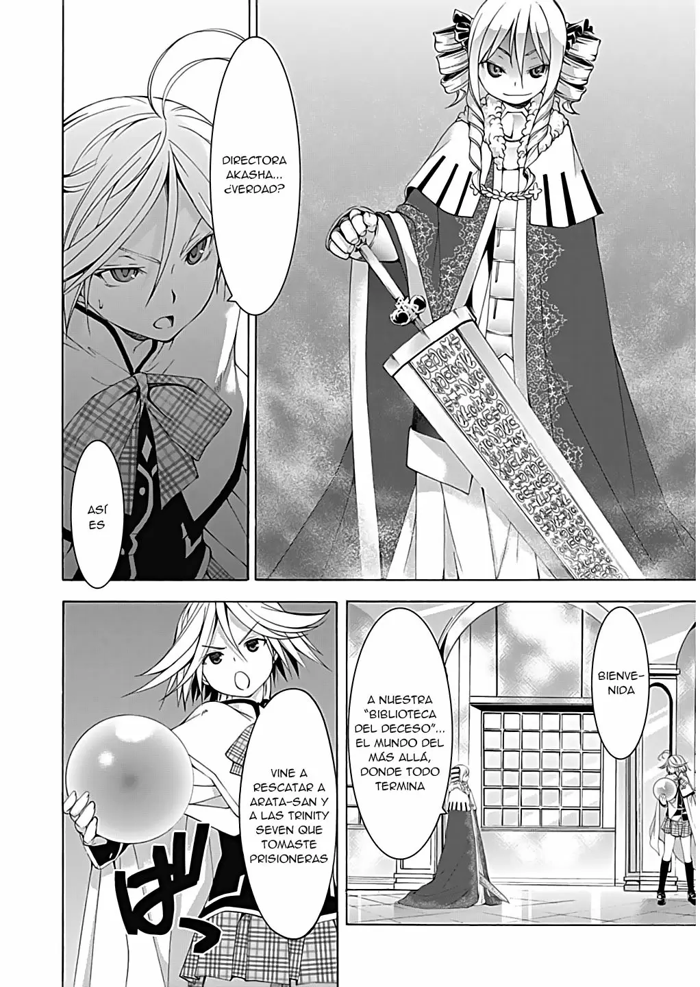 Trinity Seven capítulo 49, página 20