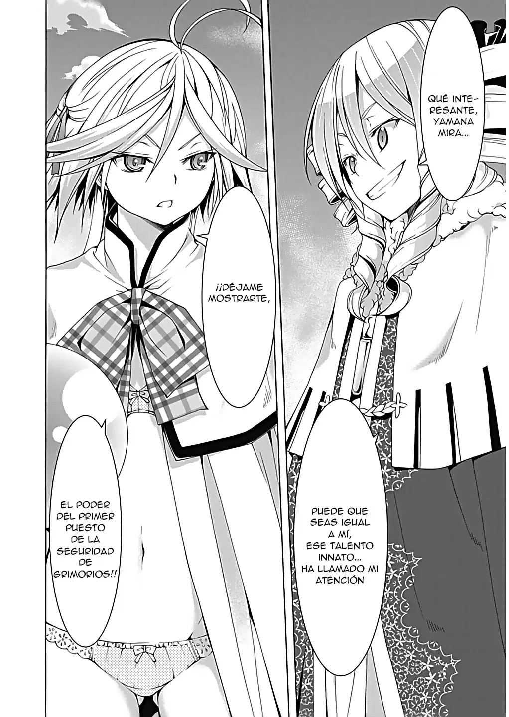 Trinity Seven capítulo 49, página 28