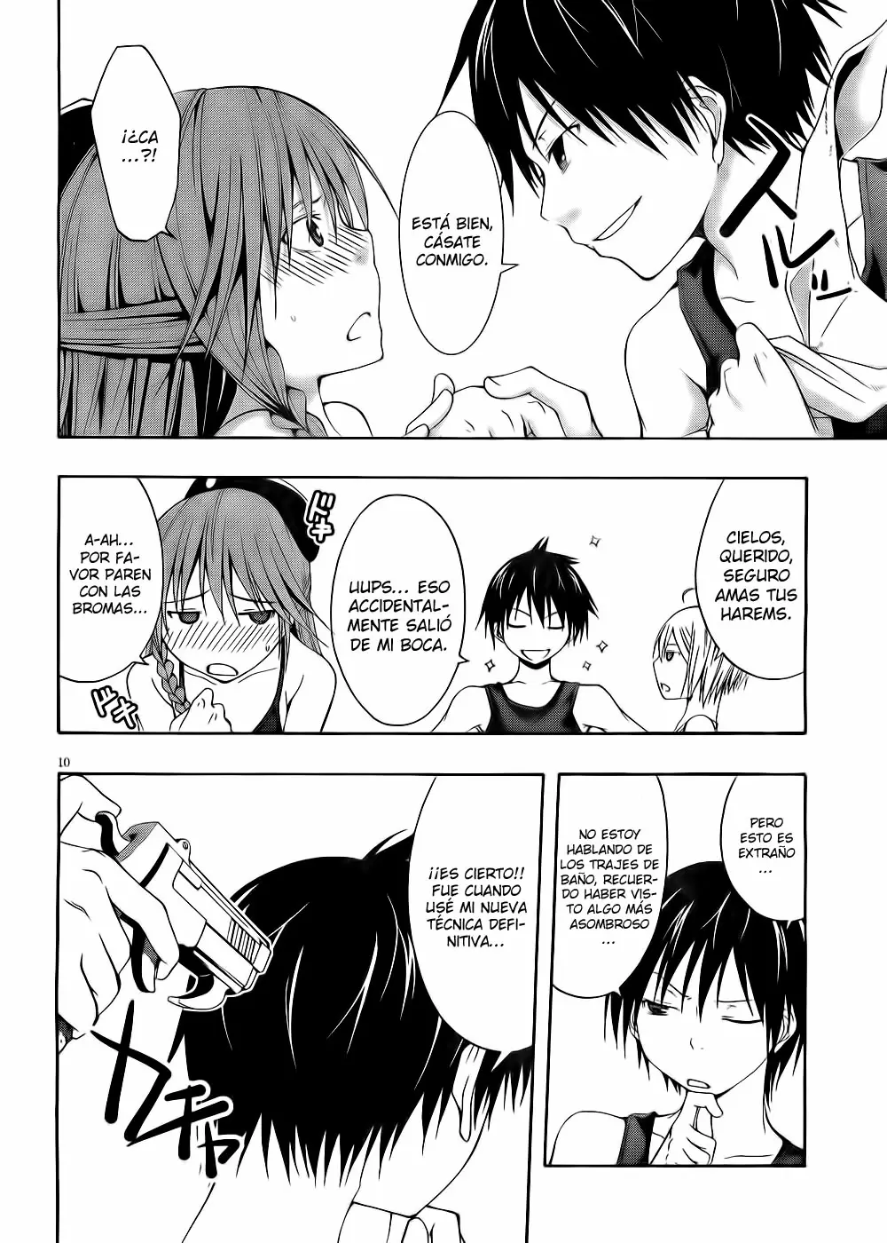 Trinity Seven capítulo 5, página 10