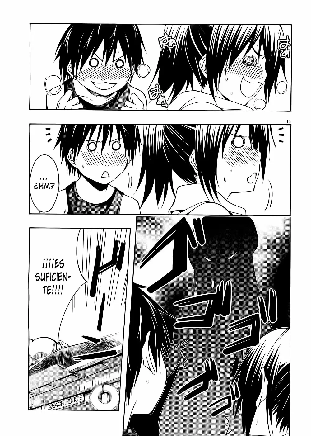 Trinity Seven capítulo 5, página 15