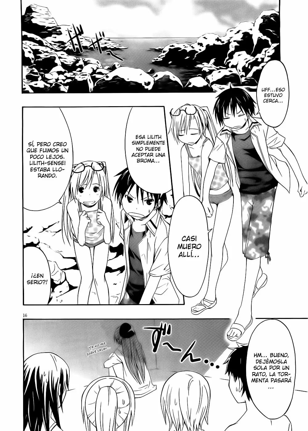 Trinity Seven capítulo 5, página 16