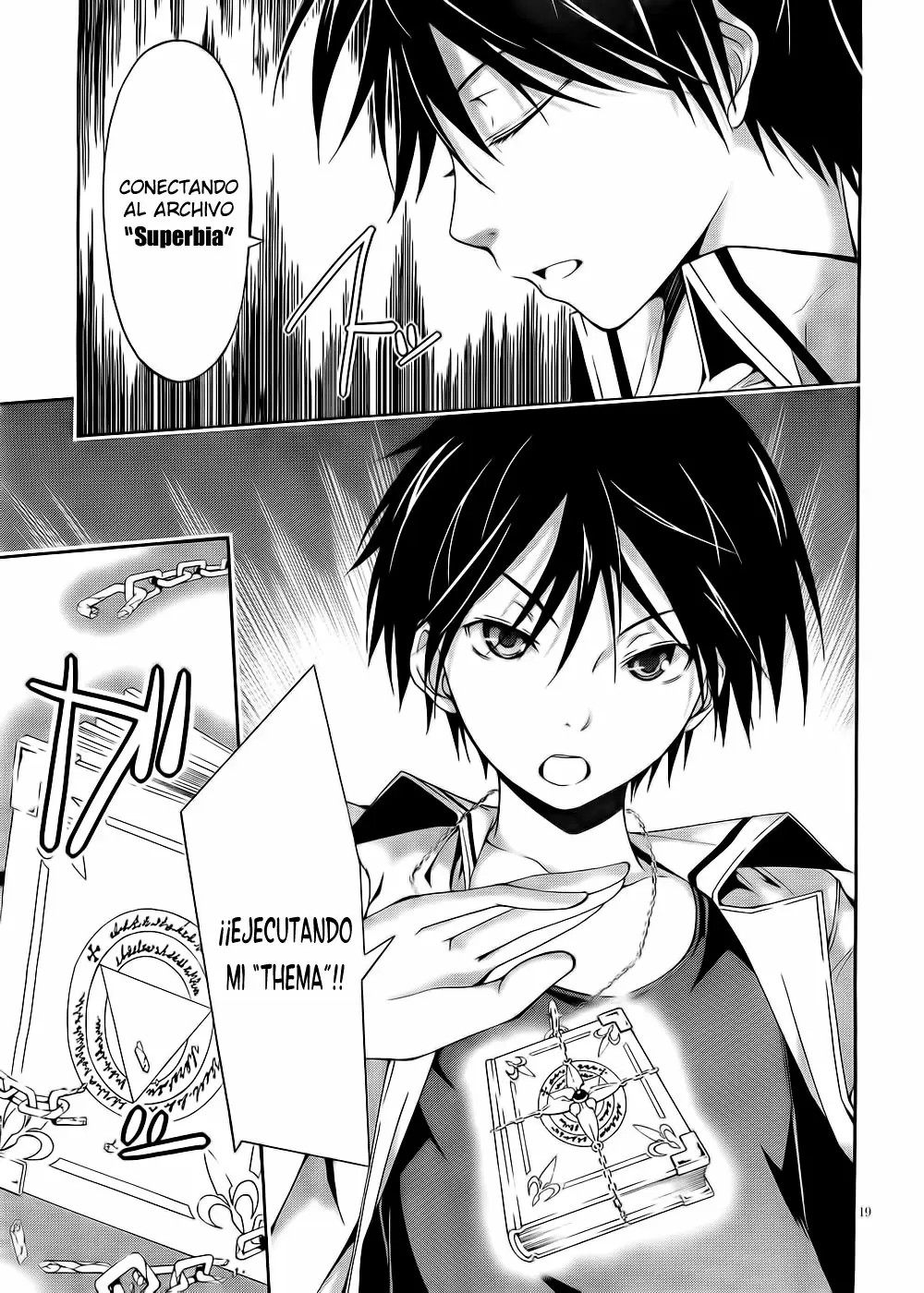 Trinity Seven capítulo 5, página 19