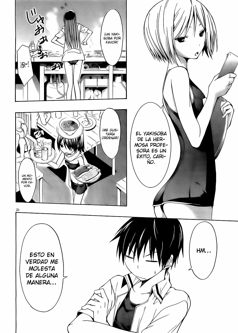 Trinity Seven capítulo 5, página 28