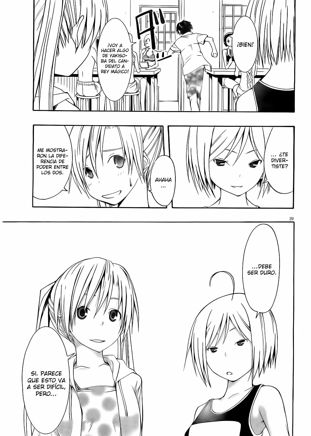 Trinity Seven capítulo 5, página 29